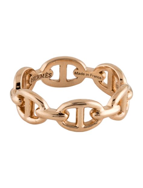 Hermès Chaine D'Ancre Enchainee Ring 